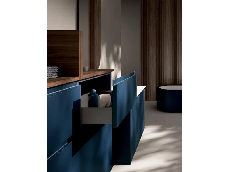 Mobile bagno sospeso Ipe 16 di Artigianale SCONTATO - 40%