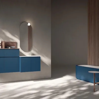 Mobile bagno sospeso Ipe 16 di Artigianale SCONTATO - 40%