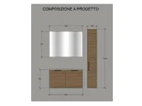 Arredamento bagno: mobile Baxar M system a prezzo scontato