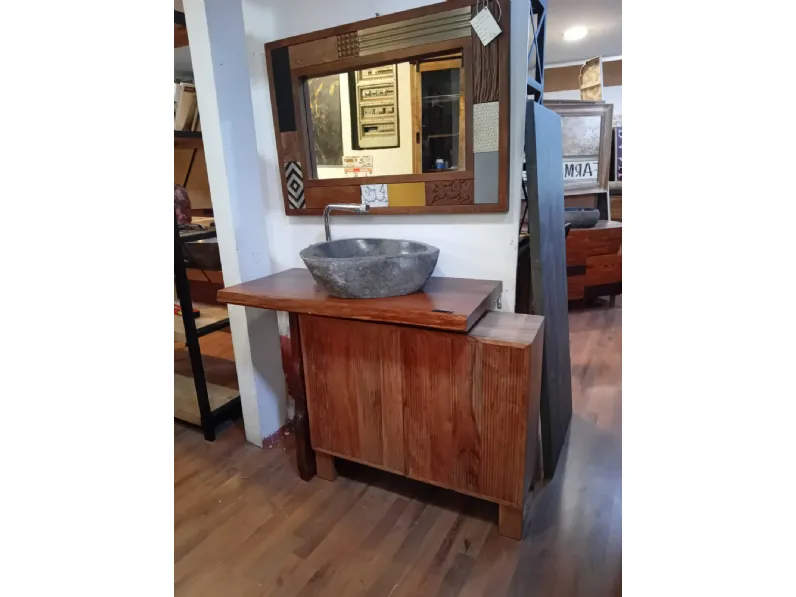 Mobile bagno Nuovi mondi collection Mobile bagno design carribe  IN OFFERTA OUTLET