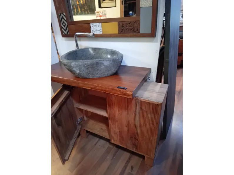 Mobile bagno Nuovi mondi collection Mobile bagno design carribe  IN OFFERTA OUTLET