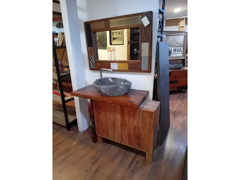 Mobile bagno Nuovi mondi collection Mobile bagno design carribe  IN OFFERTA OUTLET