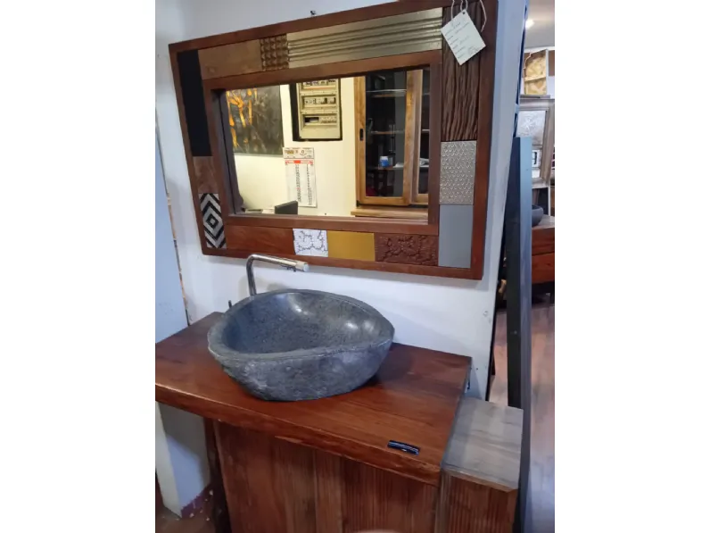 Mobile bagno Nuovi mondi collection Mobile bagno design carribe  IN OFFERTA OUTLET