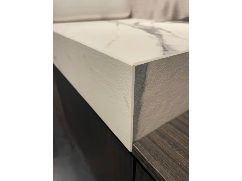 Mobile bagno in laccato opaco modello Cv 331 bgo laos  di Compab a prezzo scontato