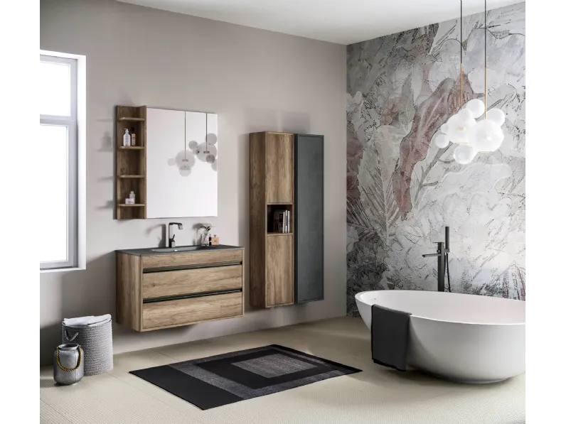 Mobile arredo bagno Sospeso Mastella Smart.46-14 a prezzi scontati