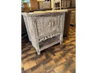 Mobile bagno a terra Mobile consolle bagno teak decapato di Outlet etnico SCONTATO - 41%