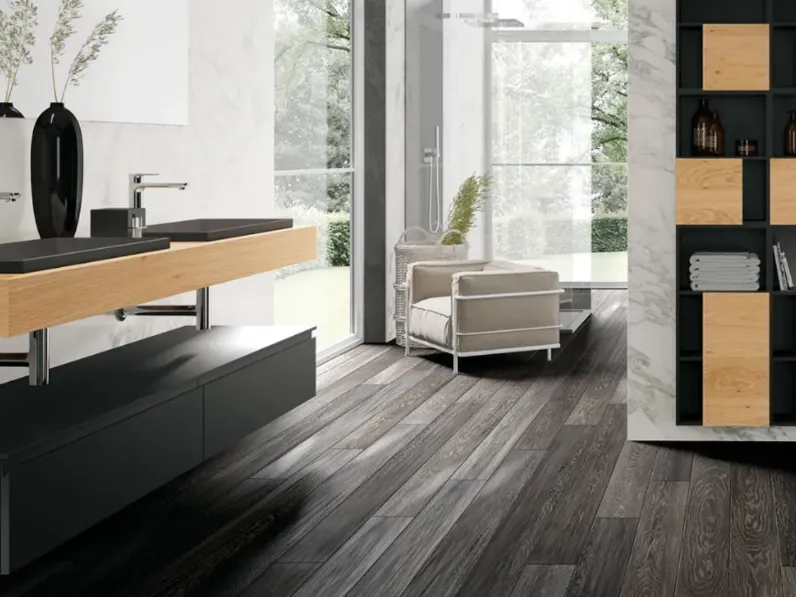 Mobile bagno Archeda Composizione gola 10 in OFFERTA OUTLET 