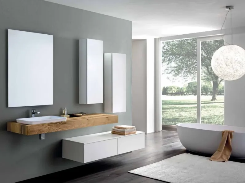 Arredamento bagno: mobile Artigianale Composizione 1 con forte sconto