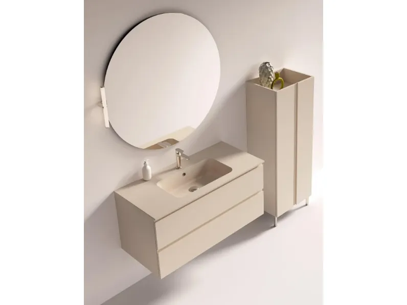 Mini mo 04 Artigianale: mobile bagno sospeso A PREZZI OUTLET