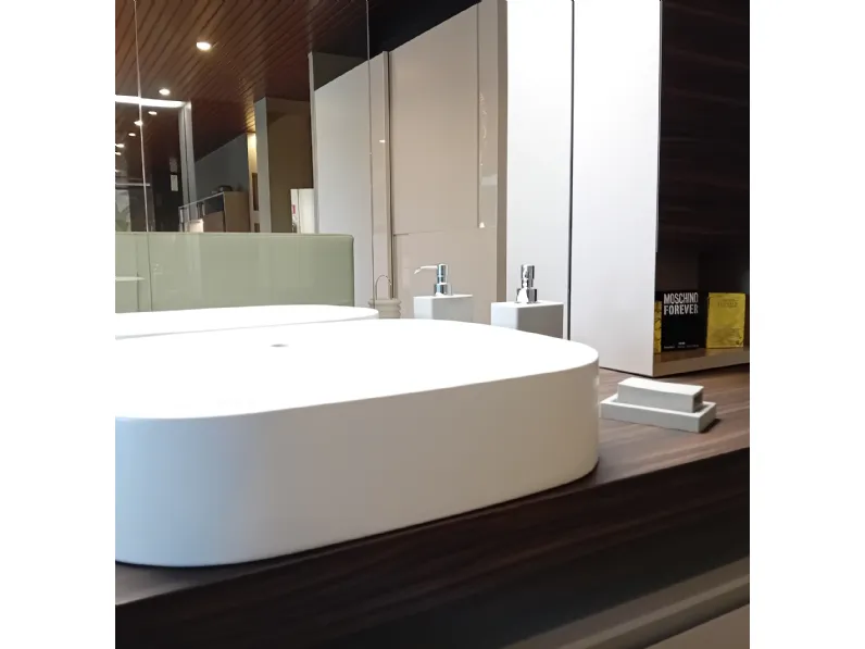 Mobile bagno Sospeso Composizione mobile bagno m3 system Baxar scontato - 40%