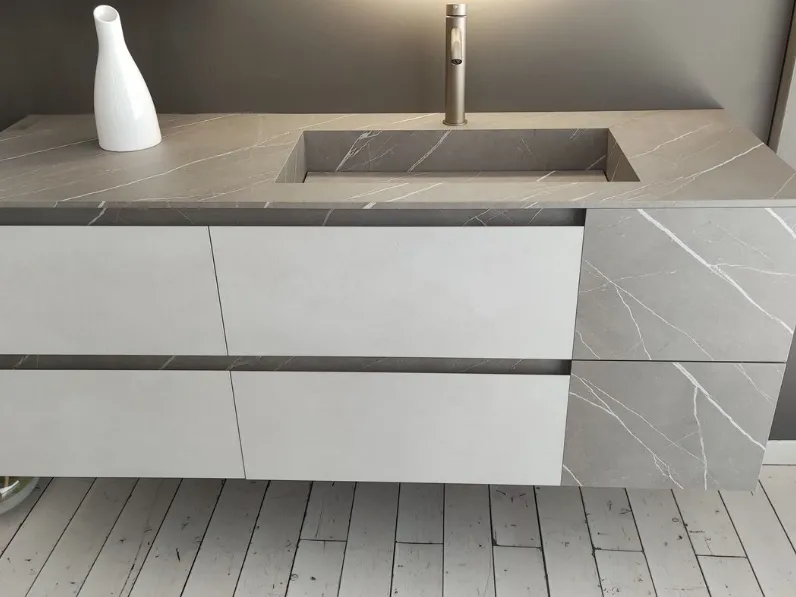 Mobile bagno moderno M2 system double di Baxar in OFFERTA OUTLET - 40%