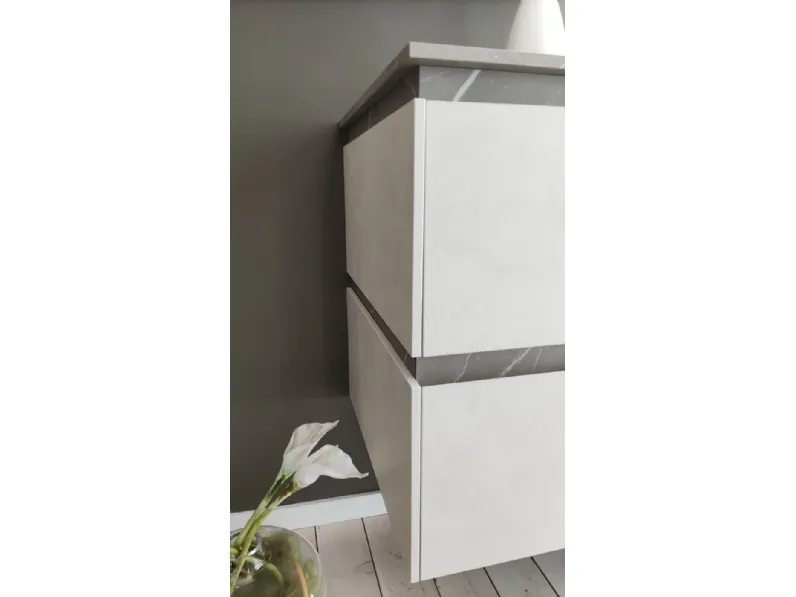 Mobile bagno moderno M2 system double di Baxar in OFFERTA OUTLET - 40%