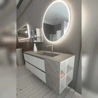 Mobile bagno moderno M2 system double di Baxar in OFFERTA OUTLET - 40%