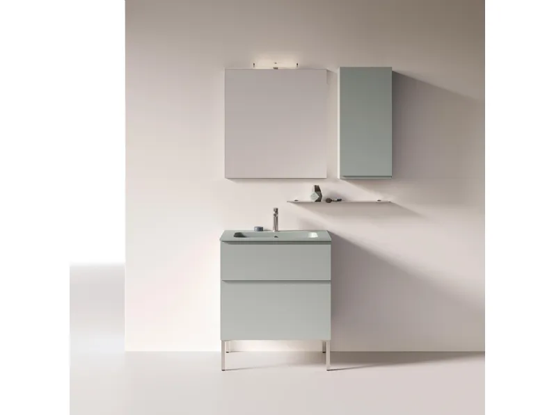 Blocco5 da expo Compab: mobile bagno a terra A PREZZI OUTLET