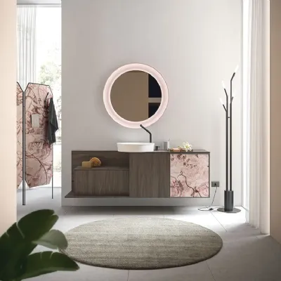 Mobile bagno design Cartabianca * di Cerasa in OFFERTA OUTLET - 30%