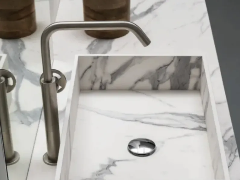 Base alluminio Compab: mobile bagno a terra A PREZZI OUTLET