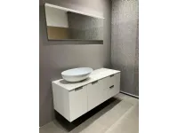 Composizione bagno in bianco opaco Compab: mobile bagno sospeso A PREZZI OUTLET