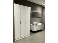 Composizione bagno in bianco opaco Compab: mobile bagno sospeso A PREZZI OUTLET