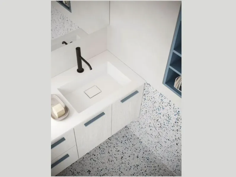 Mobile bagno Sospeso Home plus liscio Arbi scontato - 33%