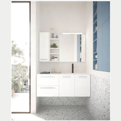 Mobile bagno Sospeso Home plus liscio Arbi scontato - 33%