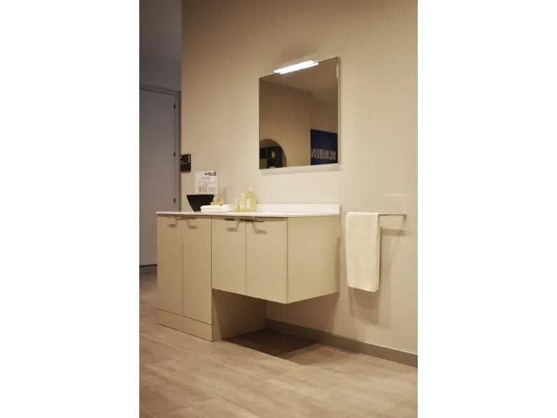 Mobile bagno Lavanderia aquo Scavolini bathrooms scontato - 40%