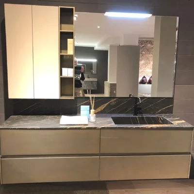 Mobile bagno in laccato opaco modello M2 system di Baxar in Offerta Outlet