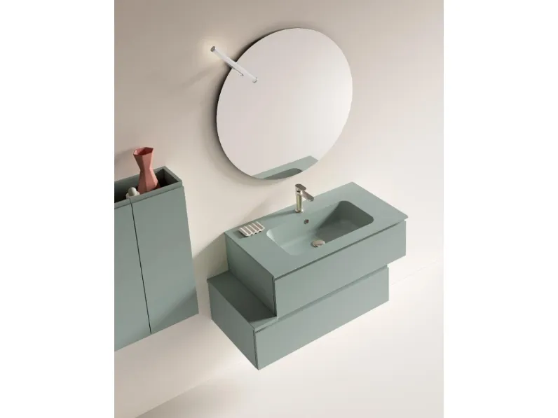 Mobile bagno in laminato modello Mini mo 06 di Artigianale a prezzo Outlet