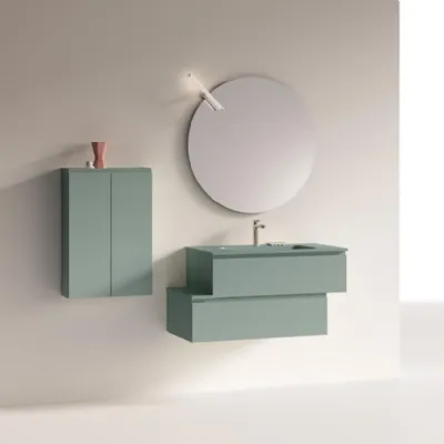 Mobile bagno in laminato modello Mini mo 06 di Artigianale a prezzo Outlet
