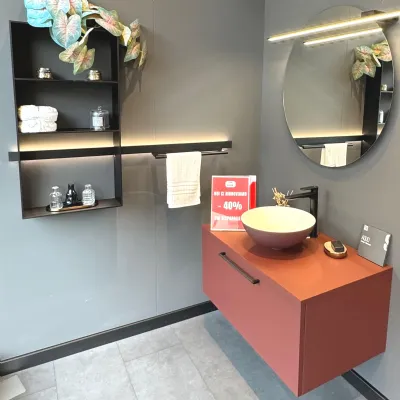 Mobile bagno moderno Aquo di Scavolini in OFFERTA OUTLET - 40%