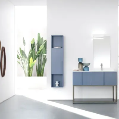 B201 13 Artigianale: mobile bagno sospeso A PREZZI OUTLET