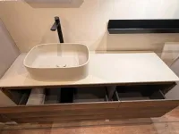 Mobile bagno in laminato modello Bagno a terra di Baxar in Offerta Outlet