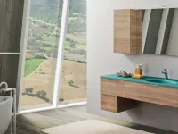 Mobile bagno Sospeso Composizione 6 Artigianale a prezzi convenienti