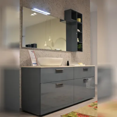 Mobile per la sala da bagno Scavolini bathrooms Aquo  a prezzo Outlet