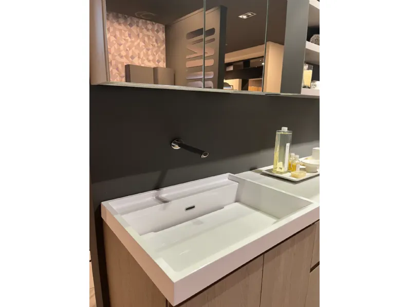 Mobile bagno in laminato modello Juno di Scavolini a prezzo Outlet