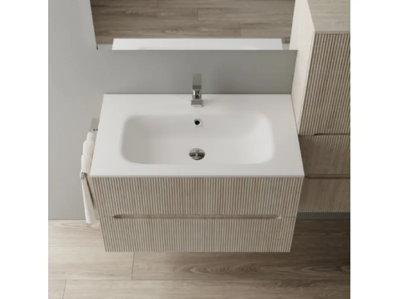 Mobile bagno Sospeso Smyle04 Ideagroup in offerta