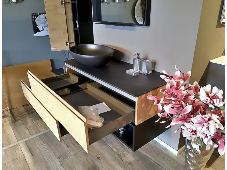 Mobile arredo bagno Sospeso Compab B-go con sconto