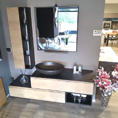 Mobile arredo bagno Sospeso Compab B-go con sconto
