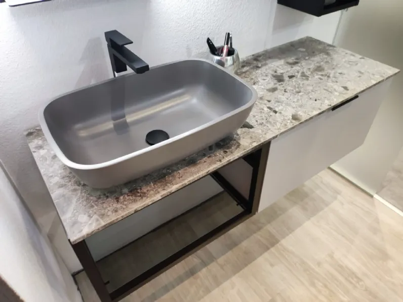 Bagno f2-b201 in offerta outlet Compab: mobile bagno sospeso A PREZZI OUTLET