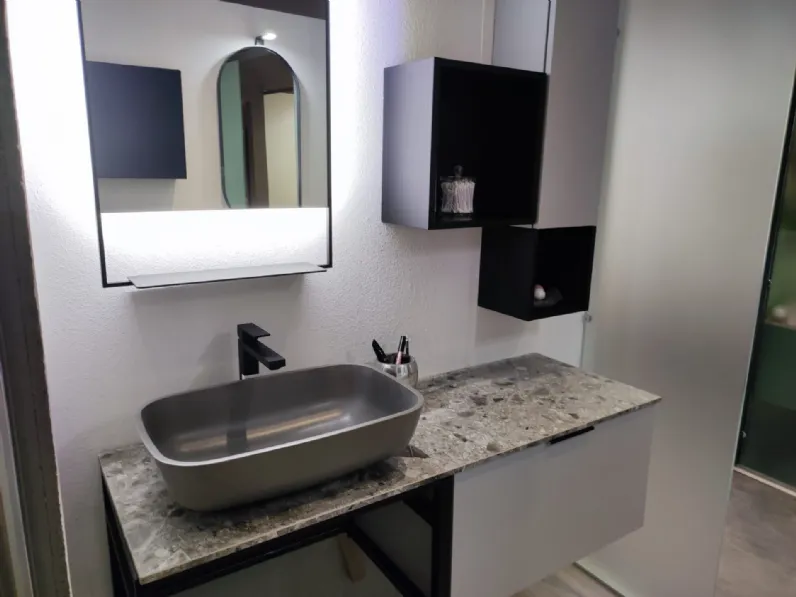 Bagno f2-b201 in offerta outlet Compab: mobile bagno sospeso A PREZZI OUTLET