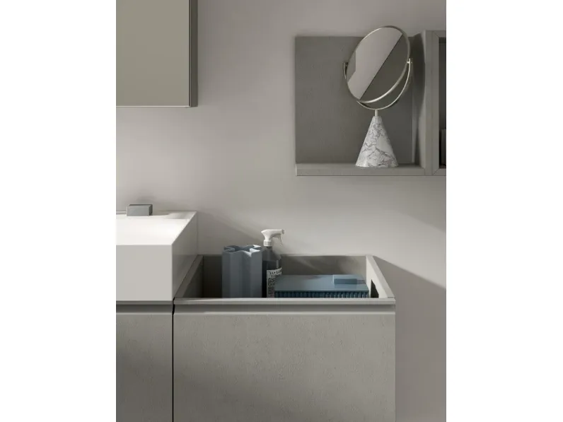 Mobile bagno sospeso Bik 012 di Artigianale SCONTATO - 40%