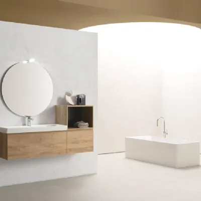 Mobile arredo bagno Sospeso Compab Blocco8 da expo convenienti
