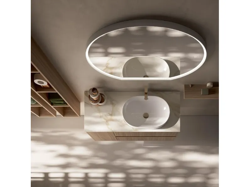 Mobile arredo bagno Sospeso Artigianale Ipe 06 convenienti