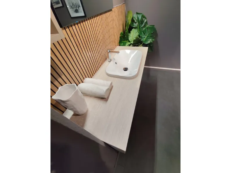 Arredamento bagno: mobile Compab Ipe in Offerta Outlet