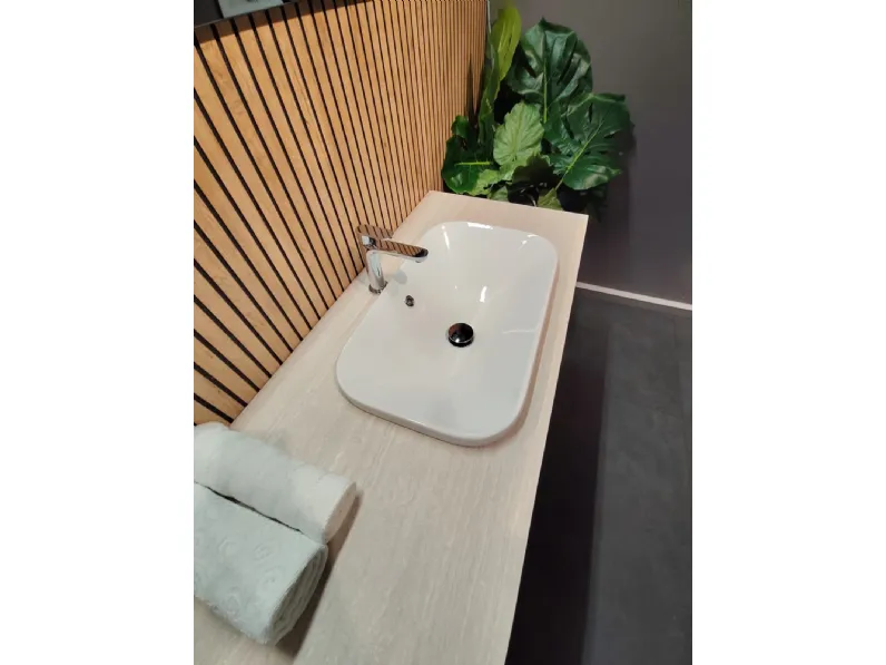 Arredamento bagno: mobile Compab Ipe in Offerta Outlet