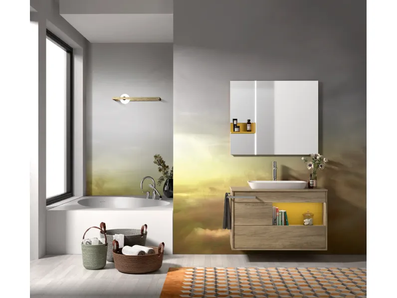 Arredamento bagno: mobile Mastella Lume 10 in Offerta Outlet