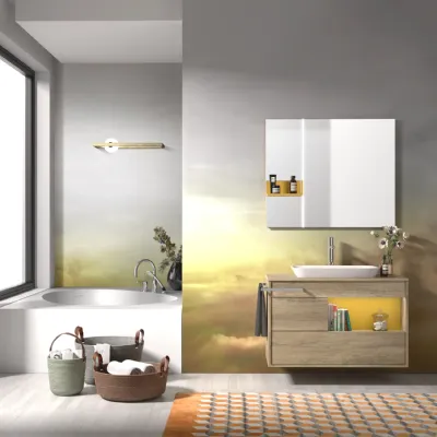 Arredamento bagno: mobile Mastella Lume 10 in Offerta Outlet