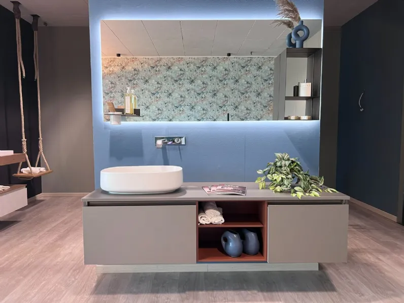 Mobile arredo bagno Sospeso Scavolini bathrooms Miko in offerta