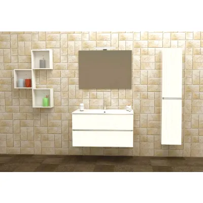 Mobile bagno in laminato modello Modello harmony di Artigianale a prezzo Outlet