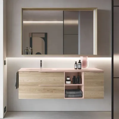 My time 01 Ideagroup: mobile bagno sospeso A PREZZI OUTLET