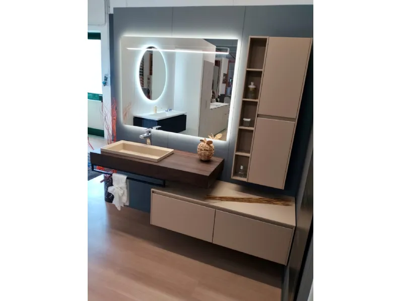 ARREDO BAGNO Ideagroup: mobile SCONTATO in OFFERTA OUTLET - 37%